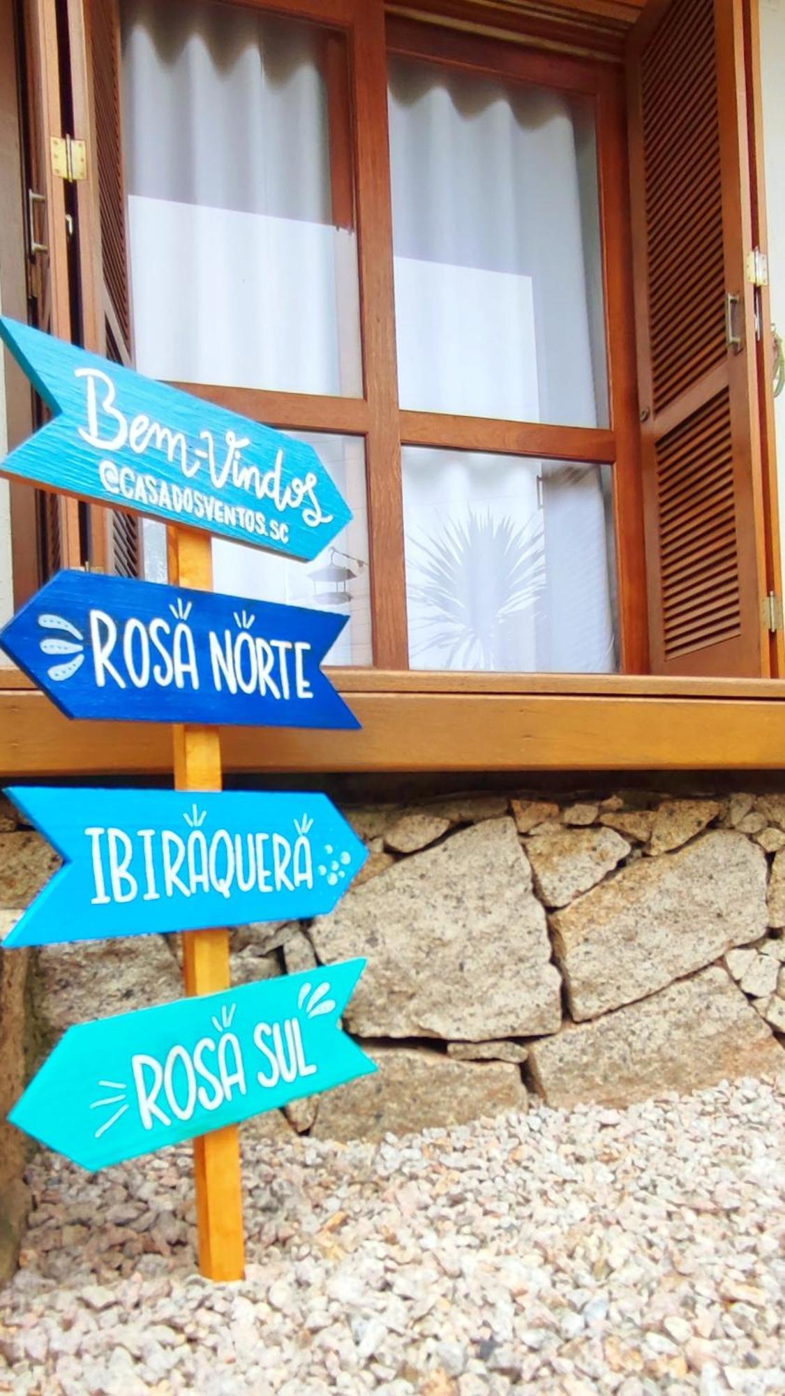 Casa Dos Ventos Hospedagem Прайя-ду-Роза Екстериор снимка
